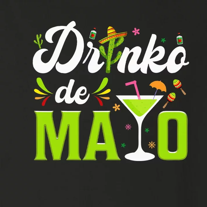 Cinco De Mayo Funny Drinko De Mayo Fiesta Mexican Party Toddler Long Sleeve Shirt