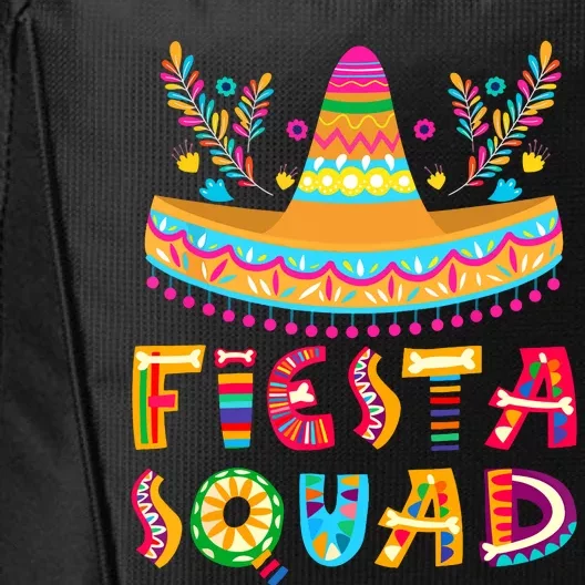 Cinco De Mayo Fiesta Squad Mexican Party Cinco De Mayo City Backpack