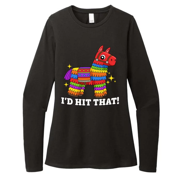 Cinco De Mayo Id Hit That Funny Pinata Womens CVC Long Sleeve Shirt