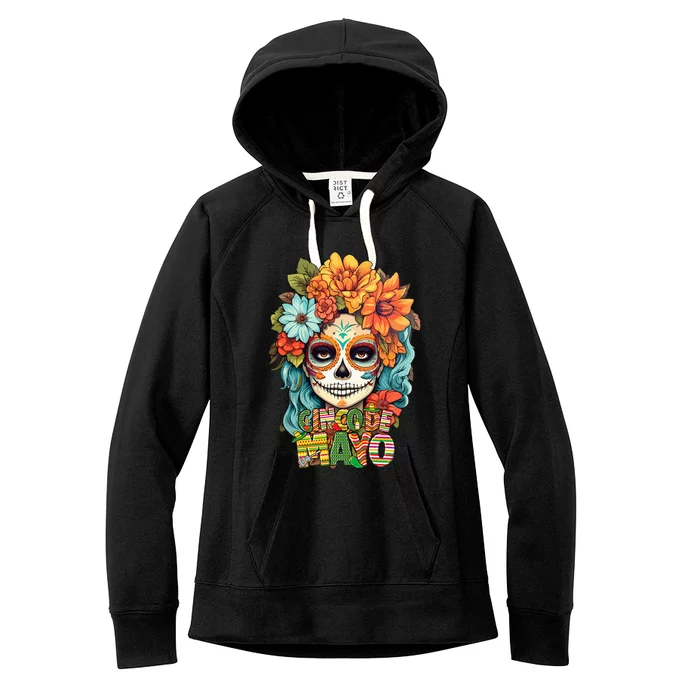 Cinco De Mayo Mexican Fiesta Squad Women's Fleece Hoodie