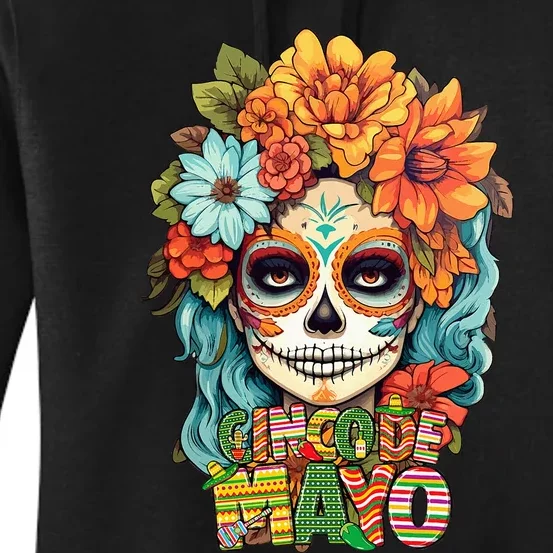 Cinco De Mayo Mexican Fiesta Squad Women's Pullover Hoodie