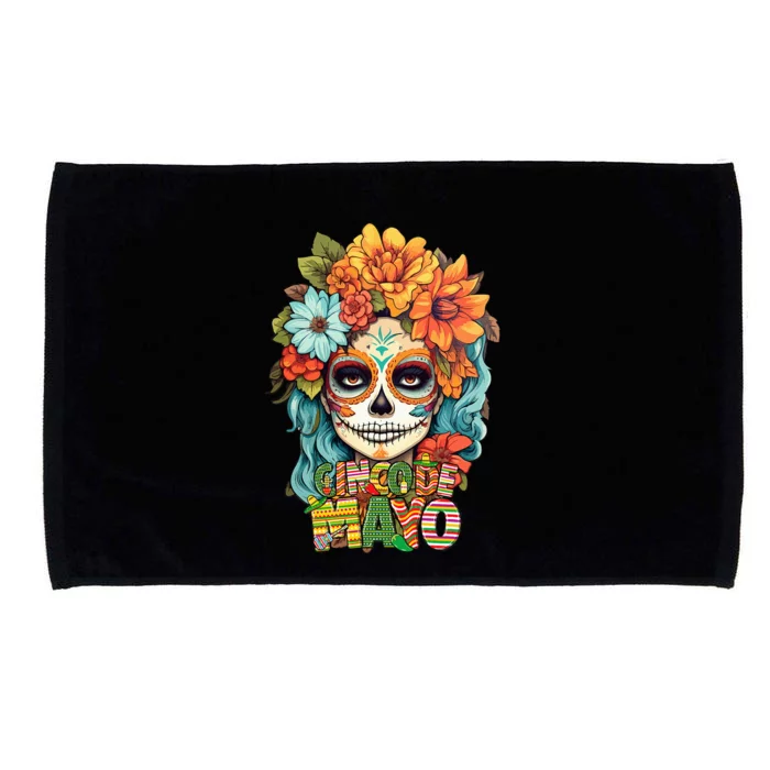 Cinco De Mayo Mexican Fiesta Squad Microfiber Hand Towel