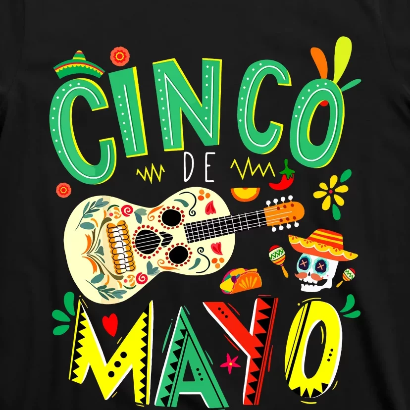 Cinco De Mayo Lets Fiesta Squad 5 De Mayo Mexican Fiesta T-Shirt