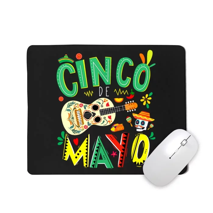 Cinco De Mayo Lets Fiesta Squad 5 De Mayo Mexican Fiesta Mousepad