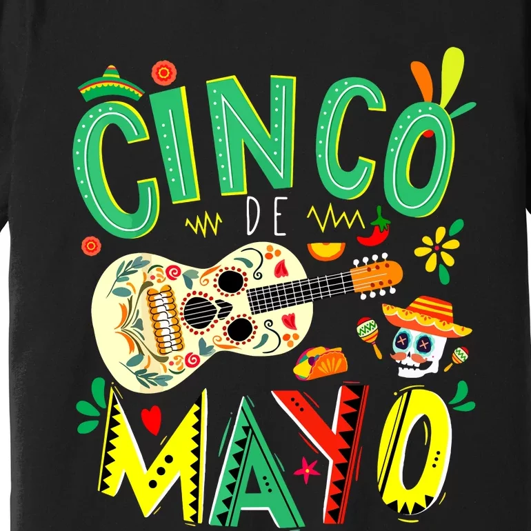 Cinco De Mayo Lets Fiesta Squad 5 De Mayo Mexican Fiesta Premium T-Shirt