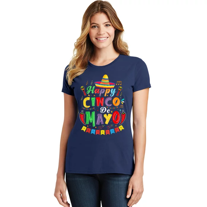 Cinco De Mayo Mexican Fiesta Party Women Men B.oys G.irls K.ids Women's T-Shirt