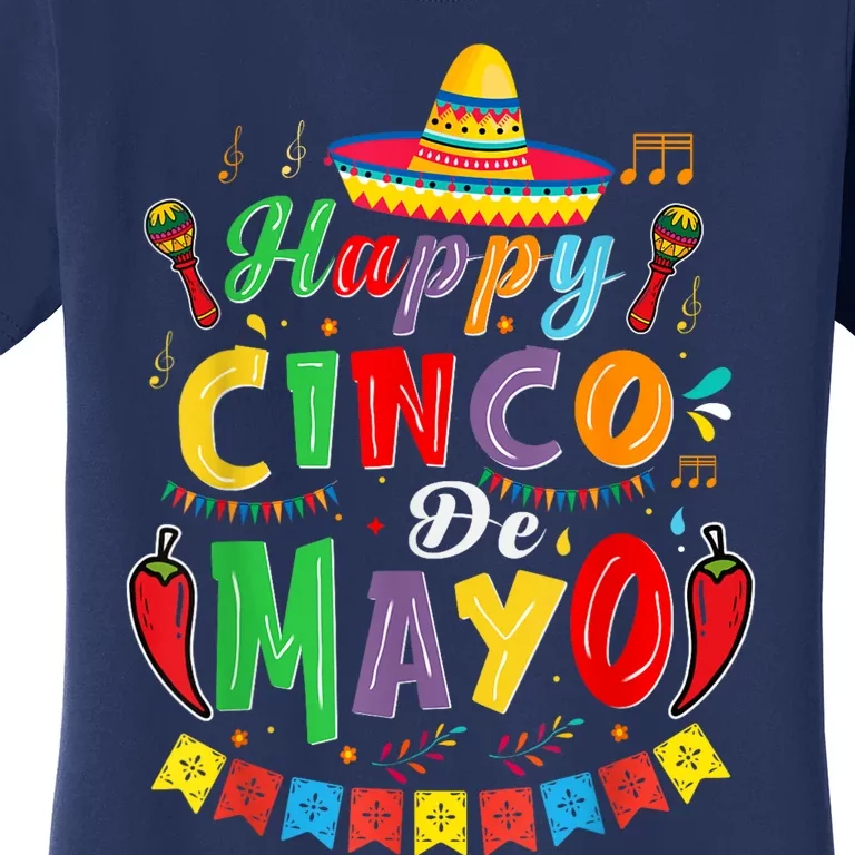 Cinco De Mayo Mexican Fiesta Party Women Men B.oys G.irls K.ids Women's T-Shirt