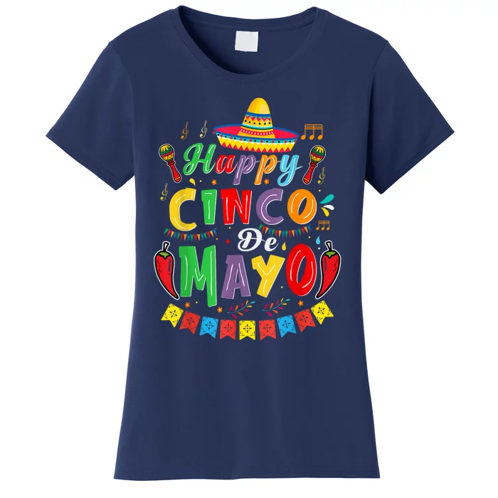 Cinco De Mayo Mexican Fiesta Party Women Men B.oys G.irls K.ids Women's T-Shirt