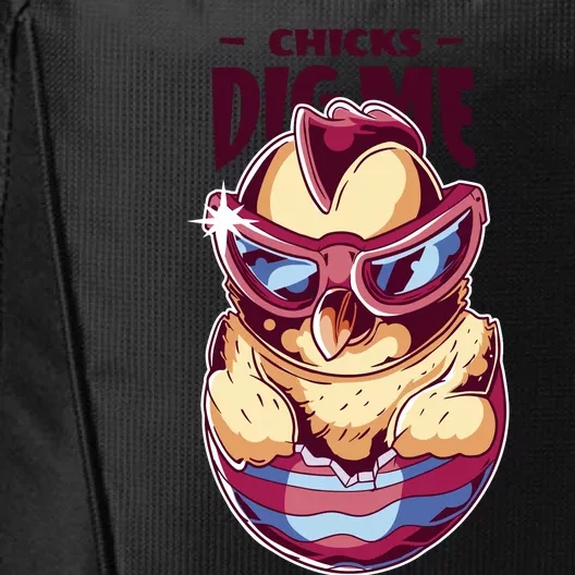 Chicks Dig Me Funny City Backpack