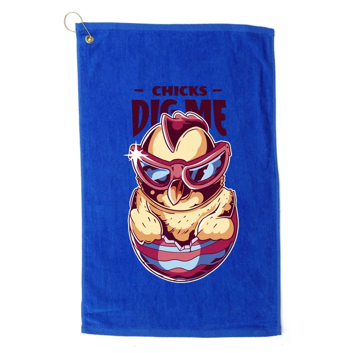 Chicks Dig Me Funny Platinum Collection Golf Towel