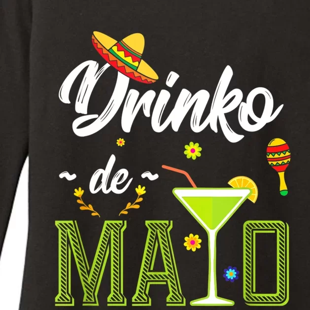 Cinco De Mayo Drinko De Mayo Fiesta Mexican Party Womens CVC Long Sleeve Shirt