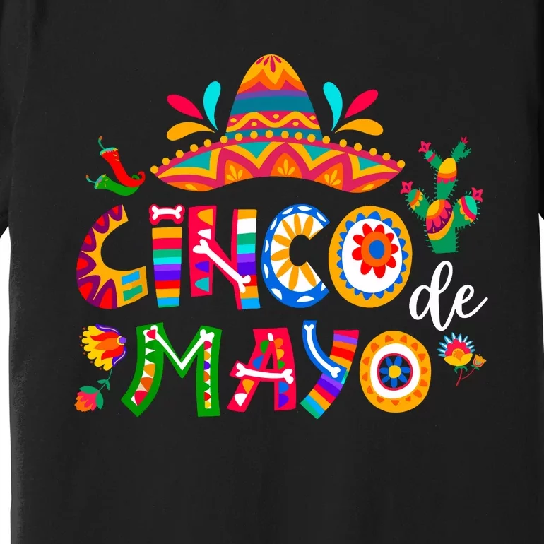 Cinco De Mayo Mexican Fiesta 5 De Mayo Women Premium T-Shirt