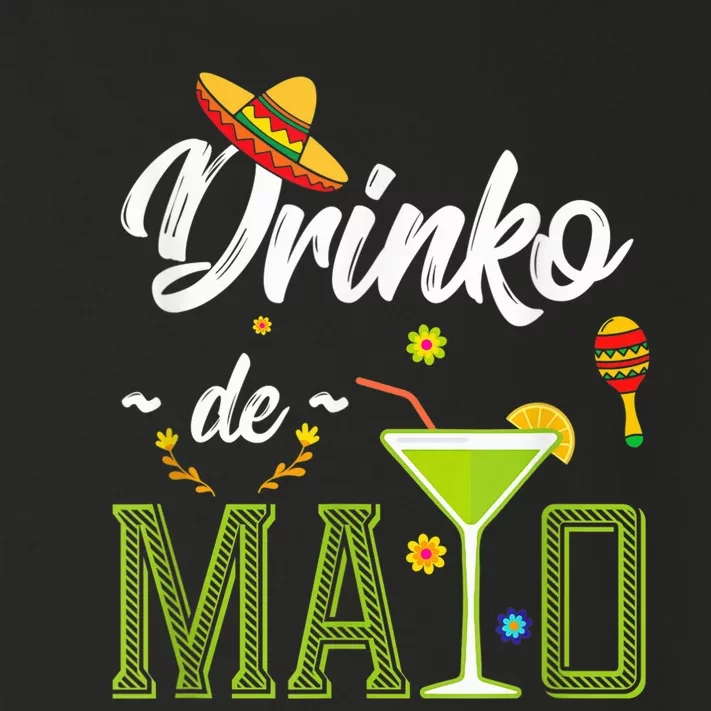 Cinco De Mayo Shirt Drinko De Mayo Fiesta Mexican Party Toddler Long Sleeve Shirt