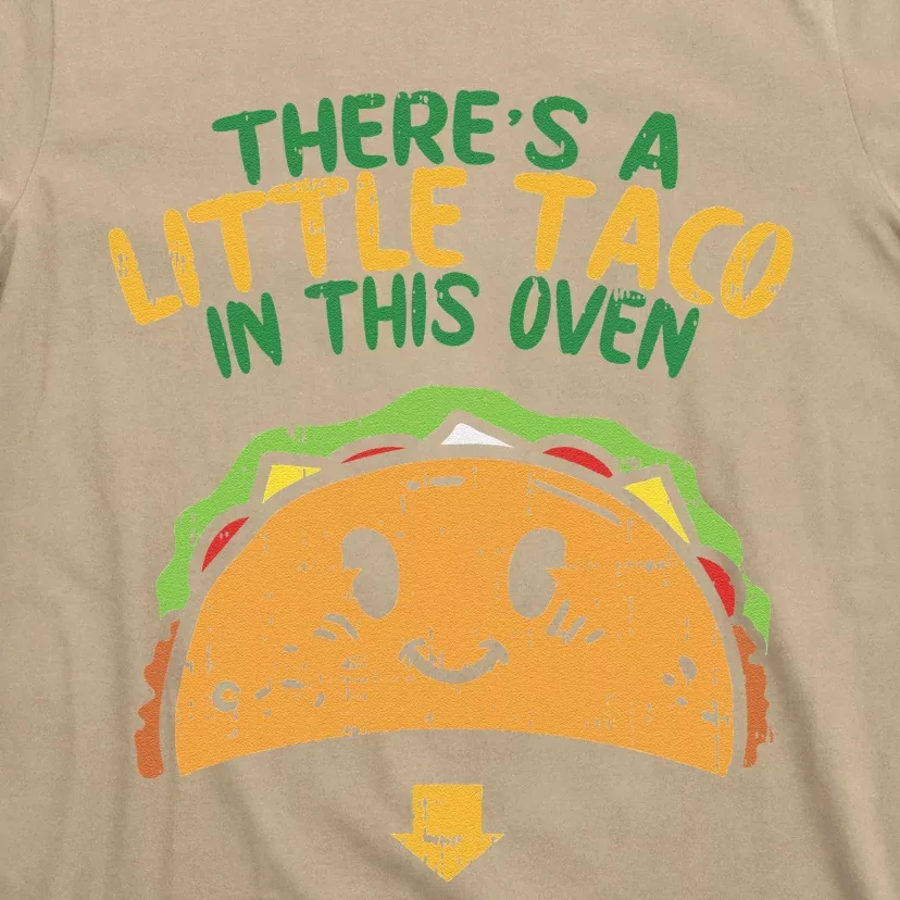 Cinco De Mayo Pregnancy Theres Taco In This Oven Baby Reveal T-Shirt