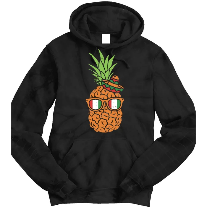 Cinco De Mayo Mexican Pineapple Tie Dye Hoodie