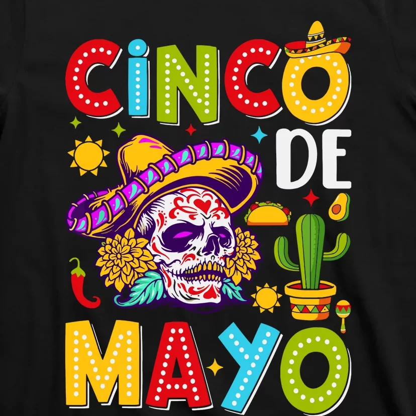 Cinco De Mayo Mexican Fiesta Squad 5 De Mayo For Mexican T-Shirt