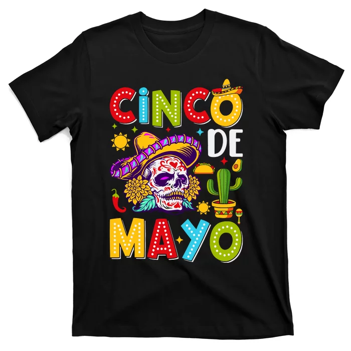 Cinco De Mayo Mexican Fiesta Squad 5 De Mayo For Mexican T-Shirt