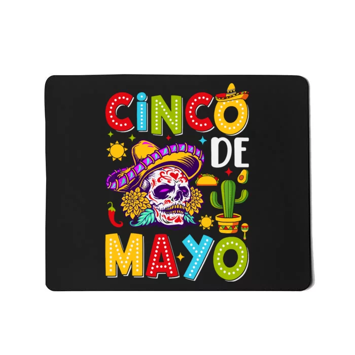 Cinco De Mayo Mexican Fiesta Squad 5 De Mayo For Mexican Mousepad