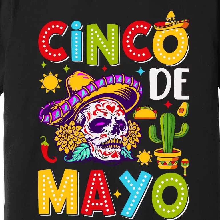 Cinco De Mayo Mexican Fiesta Squad 5 De Mayo For Mexican Premium T-Shirt