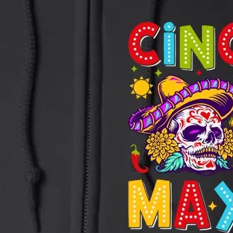 Cinco De Mayo Mexican Fiesta Squad 5 De Mayo For Mexican Full Zip Hoodie