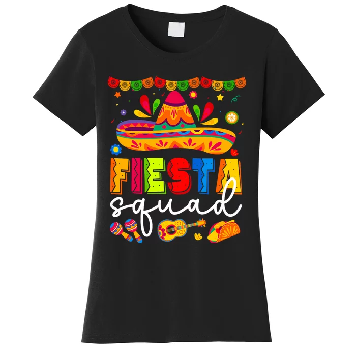 Cinco De Mayo Fiesta Squad Family Matching Group Women's T-Shirt