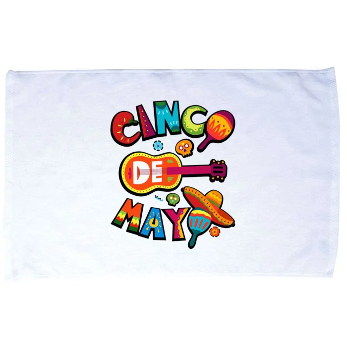 Cinco De Mayo Mexican Fiesta 5 De Mayo Microfiber Hand Towel