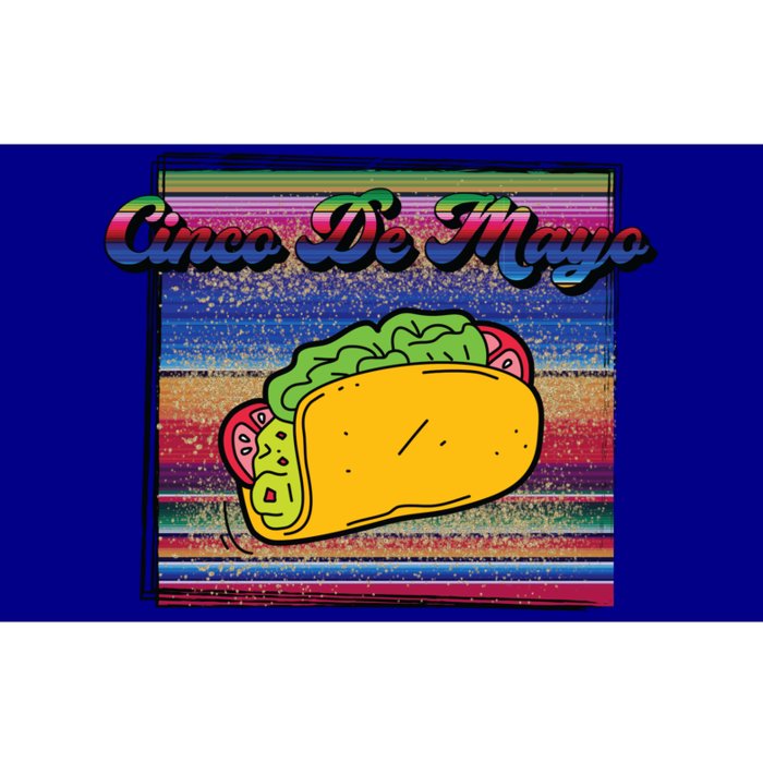 Cinco De Mayo Serape Taco Mexican Sombrero Gift Bumper Sticker