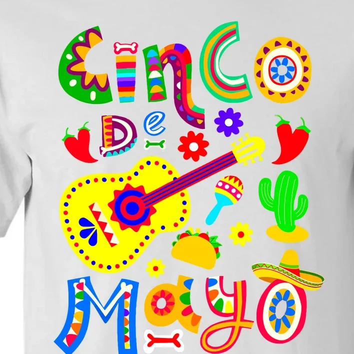 Cinco De Mayo Girl Tall T-Shirt