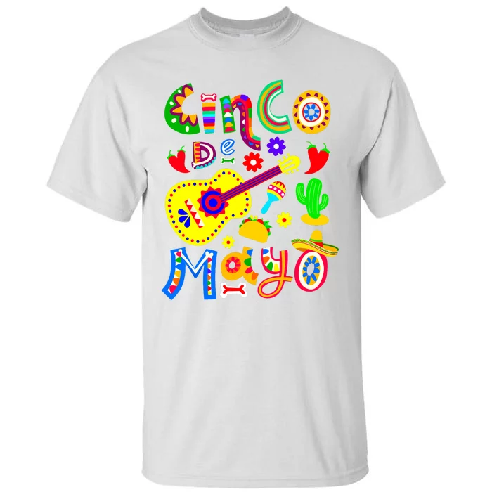 Cinco De Mayo Girl Tall T-Shirt