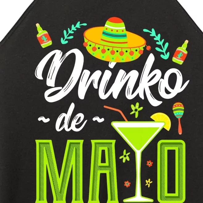 Cinco De Mayo Drinko De Mayo Fiesta Mexican Women’s Perfect Tri Rocker Tank