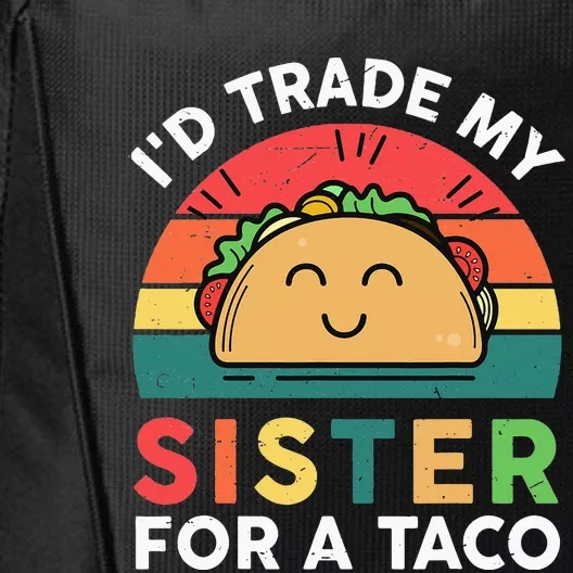 Cinco De May Outfit Mexican Taco Big Little Sister City Backpack