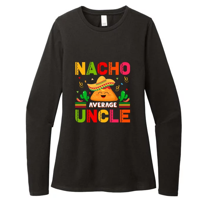 Cinco De Mayo Nacho Average Uncle Gift Family Matching Womens CVC Long Sleeve Shirt