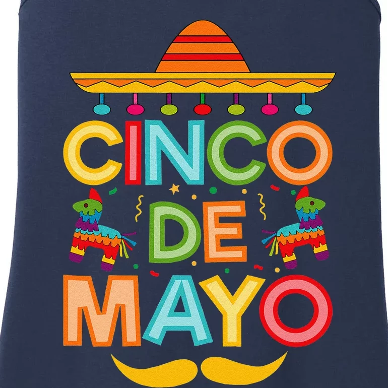 Cinco De Mayo Sombrero Mexican Fiesta 5 De Mayo Ladies Essential Tank