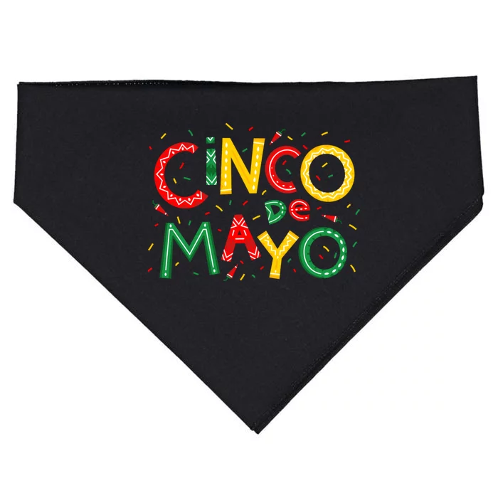 Cinco De Mayo Chili Pepper Celebration USA-Made Doggie Bandana