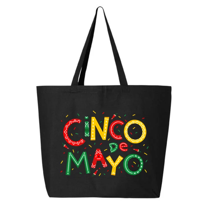 Cinco De Mayo Chili Pepper Celebration 25L Jumbo Tote