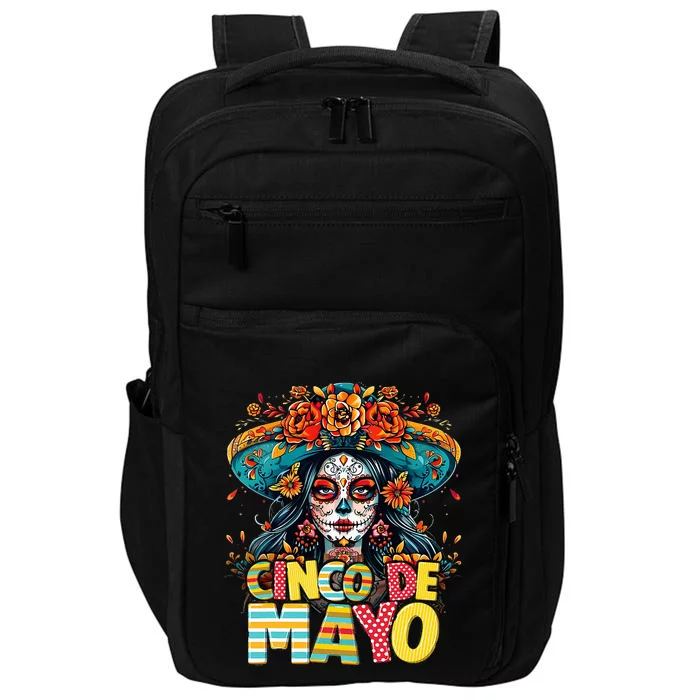 Cinco De Mayo Mexican Fiesta Squad Impact Tech Backpack