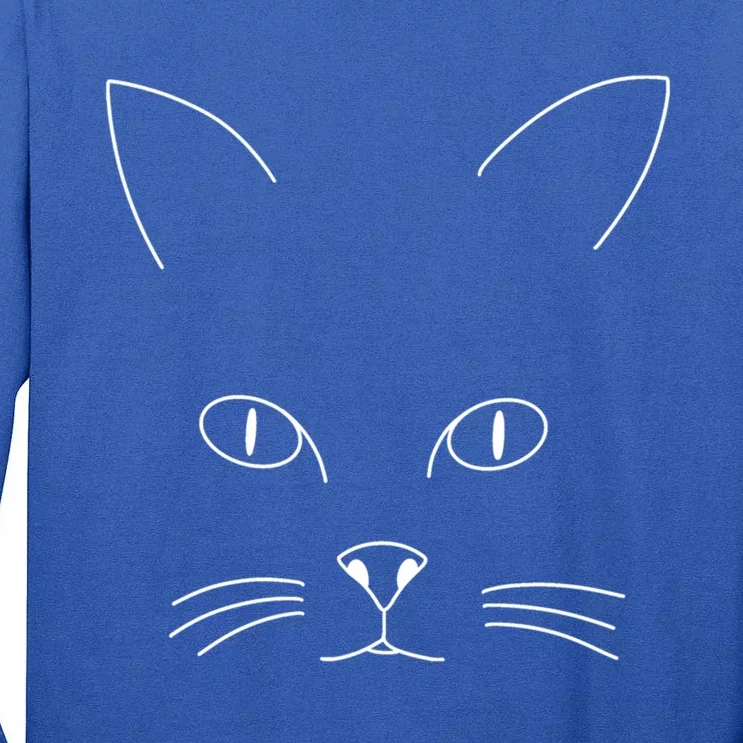 Cat Design Meaningful Gift Tall Long Sleeve T-Shirt