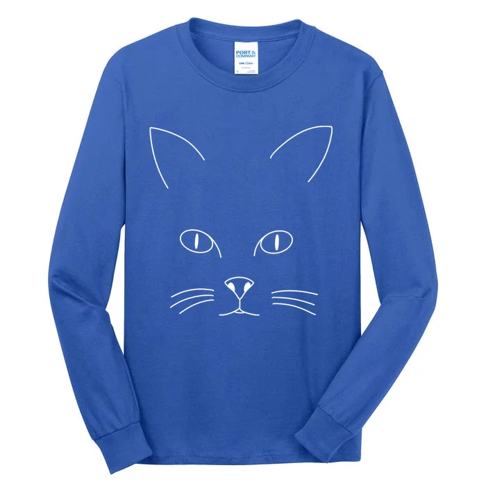 Cat Design Meaningful Gift Tall Long Sleeve T-Shirt