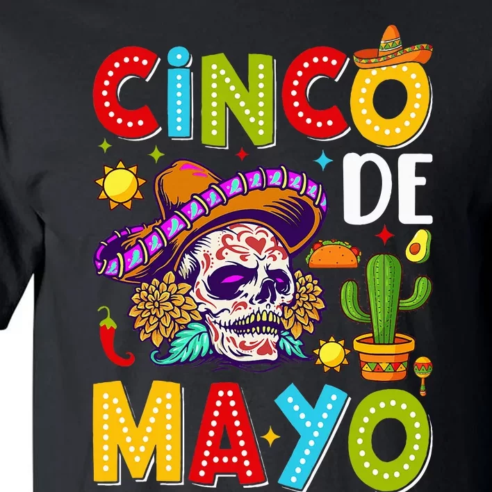 Cinco De Mayo Mexican Fiesta Squad 5 De Mayo For Mexican Tall T-Shirt