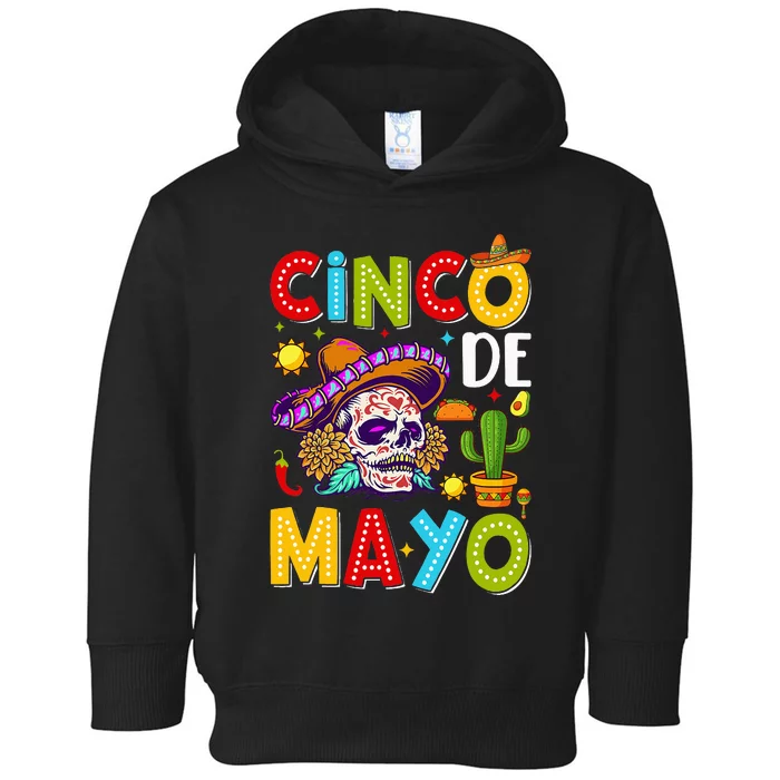 Cinco De Mayo Mexican Fiesta Squad 5 De Mayo For Mexican Toddler Hoodie