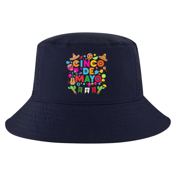 Cinco De Mayo Mexican Fiesta Cactus Cool Comfort Performance Bucket Hat