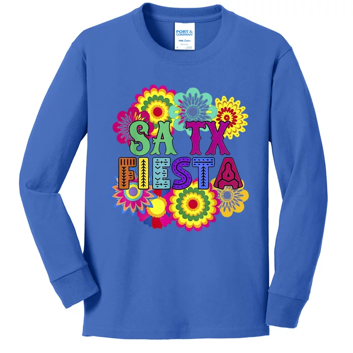 Cinco De Mayo Viva Fiesta San Antonio Kids Long Sleeve Shirt