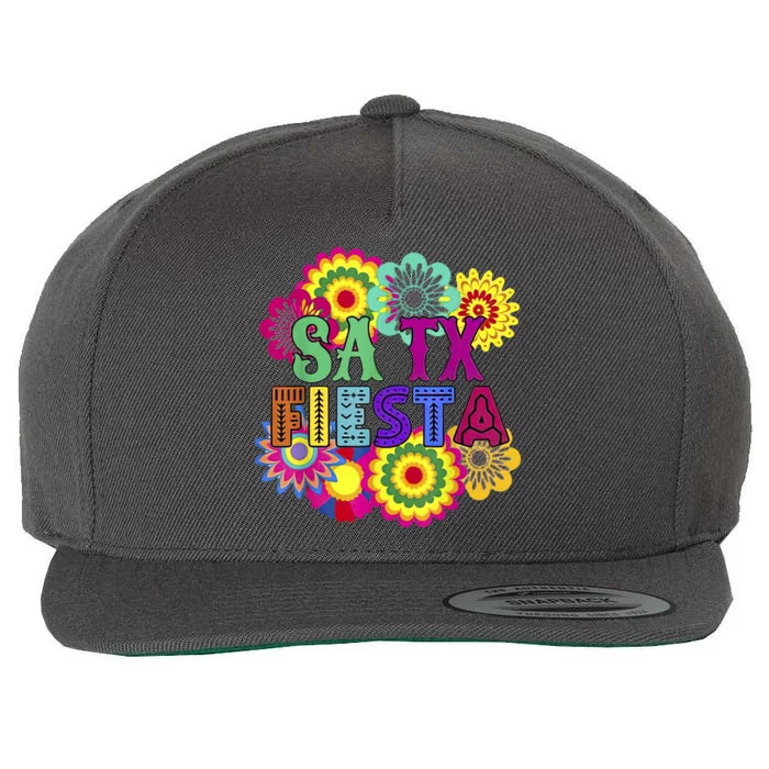 Cinco De Mayo Viva Fiesta San Antonio Wool Snapback Cap