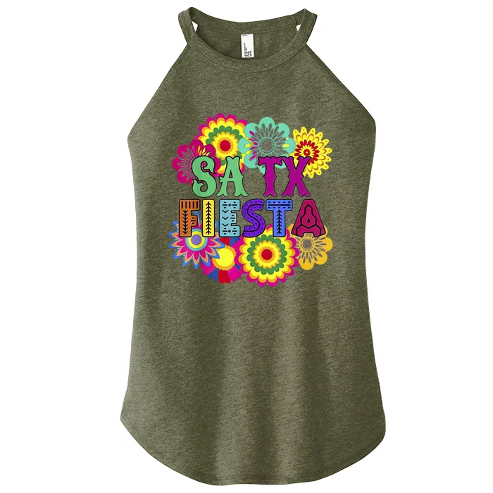 Cinco De Mayo Viva Fiesta San Antonio Women’s Perfect Tri Rocker Tank