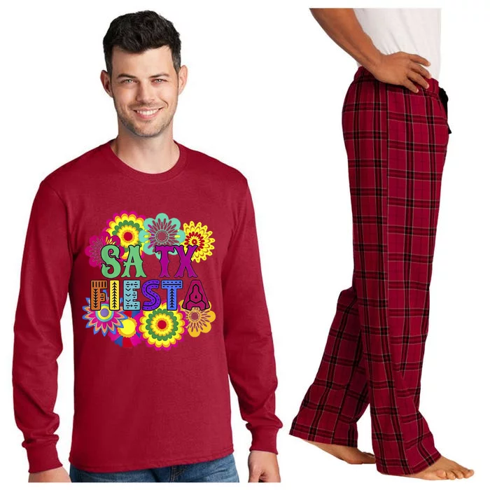 Cinco De Mayo Viva Fiesta San Antonio Long Sleeve Pajama Set