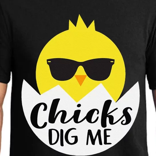 Chicks Dig Me Funny N Male Little Easter Fun Pajama Set