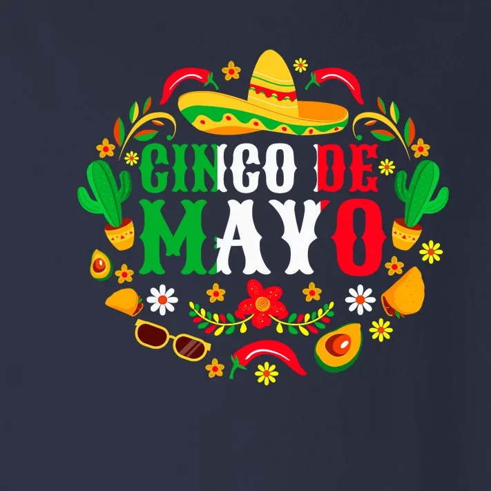 Cinco De Mayo Lets Fiesta Squad 5 De Mayo Mexican Toddler Long Sleeve Shirt