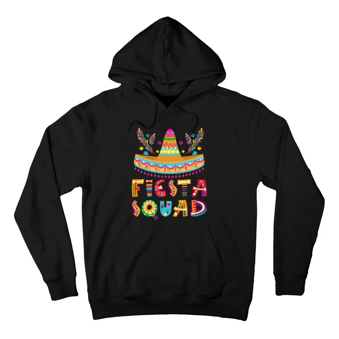 Cinco De Mayo Fiesta Squad Mexican Party Hoodie