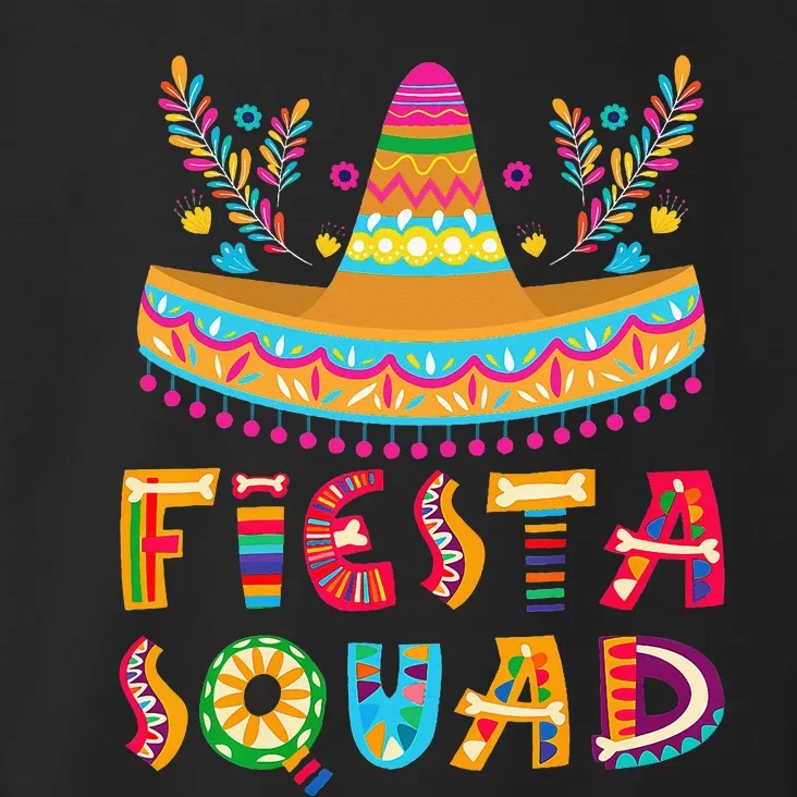 Cinco De Mayo Fiesta Squad Mexican Party Toddler Hoodie