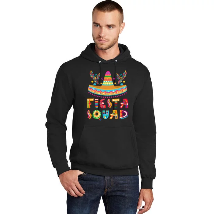 Cinco De Mayo Fiesta Squad Mexican Party Tall Hoodie